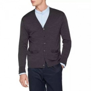 库存浅，M码 Brooks Brothers 布克兄弟 男士美丽奴羊毛开衫