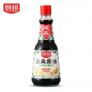 厨邦 淡盐酱油 410ml 7.9元包邮