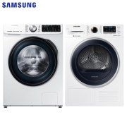 11日0点、双11预告：SAMSUNG 三星 WW1WN64FTBW/SC+DV90M5200QW/SC 洗烘套装 7890元包邮