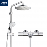 双11预售：GROHE 高仪 34337000+26452001 进口恒温花洒套装 1648元包邮（需100元定金，11月11日付尾款）