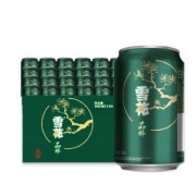 PLUS会员：SNOWBEER雪花啤酒 8度晶粹330ml*24听*3件
