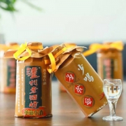 泸州老酒坊 革命小酒 52度浓香型白酒118ml*24瓶