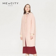 MECITY 539900 女士羊毛混纺大衣