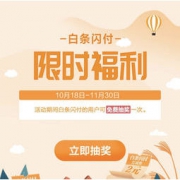 移动端：京东 白条闪付老用户限时福利 最高可得20元立减券