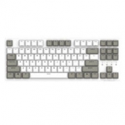DURGOD 杜伽 TAURUS K320 机械键盘 (87键、天然白、银轴)