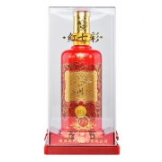 西凤 红七彩12年 45度 凤香型白酒 375ml *5件 445元包邮（双重优惠）