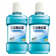 三金 西瓜霜漱口水 250ml*2瓶 送软毛牙刷*6支 14.99元包邮（需用券）