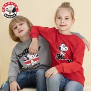 snoopy 史努比 男/女童2019新款 加厚加绒套头卫衣 多款