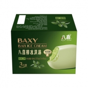 BAXY 八喜 八喜棒冰淇淋巧克力脆皮 绿茶口味 85g*3 21.5元，可低至10.5元