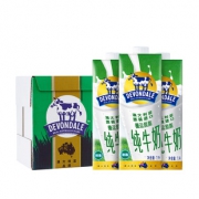 澳大利亚进口德运脱脂纯牛奶1L*10盒 券后￥96