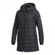 adidas 阿迪达斯 DM1959 户外中长款连帽羽绒服