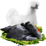 PLUS会员：淘穗 散养乌鸡 处理后约1kg*2只+淘穗 鸡大胸 250g