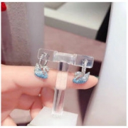 SWAROVSKI 施华洛世奇 5512577 蓝色渐变天鹅耳环