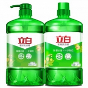 限地区：Liby 立白 茶籽洗洁精 1.45kg*2瓶 *3件