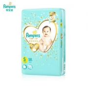 Pampers 帮宝适 一级帮 敏感肌纸尿裤 S58片 *5件