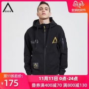 神价格 机能户外潮牌 EDCO 男连帽针织开衫 休闲卫衣