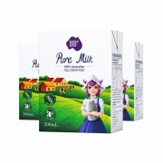NEPEAN RIVER DAIRY 尼平河 全脂纯牛奶 200ml*24盒 *4件