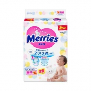 88VIP、再降价：Merries 妙而舒 婴儿纸尿裤 M68片*8件