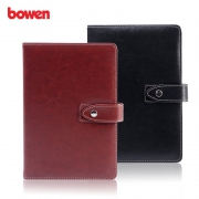 bowen 博文 皮面按扣笔记本 A5/116张 *3件 22.6元包邮（需用券，合7.53元/件）