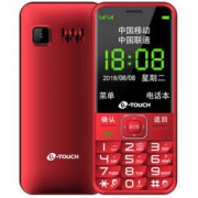 天语（K-TOUCH）N1 移动/联通2G 双卡双待 按键直板 老人手机 学生备用功能机 红色