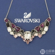 Swarovski 施华洛世奇 Impulse 多色水晶镀铑项链 5152835