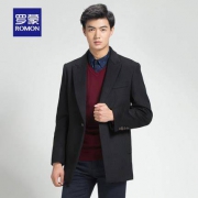 罗蒙 UVSQNH 男士羊毛大衣外套