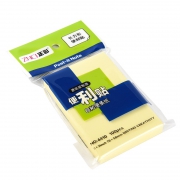 ZNCI 正彩 黄色便利贴 76*50mm 100张/1本  *5件 2元（合0.4元/件）