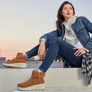 25日0点：SKECHERS 斯凯奇15544 女款雪地靴 229.5元