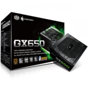 8日0点： COOLERMASTER 酷冷至尊 GX650 电脑电源 650W