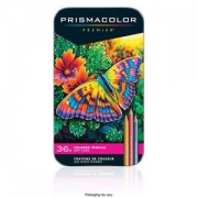 中亚Prime会员： Prismacolor 霹雳马 Premier 油性彩色铅笔 36支铁盒装 *2件
