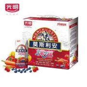 临期特价：光明 莫斯利安 2果3蔬红色款 200gx12盒
