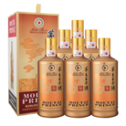 茅台 茅台王子酒 酱香经典 53度 白酒 500mlx6瓶