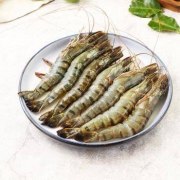 拓食 原装进口越南生冻黑虎虾（特大号）800g/盒 16-24只*3件