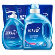 蓝月亮洗衣液机洗手洗12斤套装：薰衣草2kg+机洗1kg*2袋+手洗1kg+手洗1kg袋 *2件