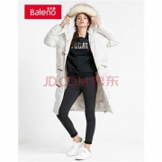 Baleno 班尼路 88837975 女士中长款羽绒服+凑单品