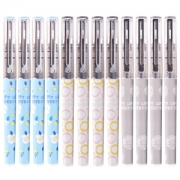 Snowhite 白雪 X881 直液式走珠笔 0.38mm 黑色 12支 *5件