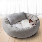 瓜洲牧 灰色猫窝 促销款 直径35cm 2斤内 3.8元包邮（需用券）