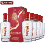 4.9分：泸州老酒坊 52度 浓香型白酒 500mlx6瓶