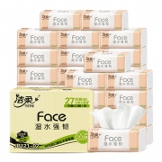 29日0点、新88VIP：C&S 洁柔 粉FACE 抽纸 3层110抽*27包（195*133mm） *4件 148.87元包邮（需用券，合37.22元/件）