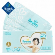 Pampers 帮宝适 一级帮系列 婴儿纸尿裤 L120片 *3件