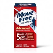 中亚Prime会员： Schiff 旭福 Move Free 氨糖软骨素 维骨力 红瓶基础版 200粒 *2件