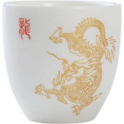 移动专享： 顶梵 十二生肖金丝浮雕主人杯 100ml