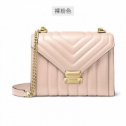 MICHAEL KORS 迈克高仕 Whitney系列 V型绗缝单肩斜挎包 +MARC JACOBS 卡包
