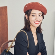 时候 女士贝雷帽 S-M码可选 送发卡 19元包邮（需用券）