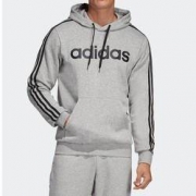 双11预售： adidas 阿迪达斯 E 3S PO FL DU0495 男装训练连帽套头衫