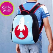 美国潮牌，Dabbawalla 瓦拉包 小火箭儿童双肩背包