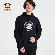 Paul Frank 大嘴猴 PFCTT193271M 男士纯色连帽卫衣