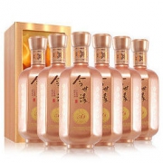 今世缘 白酒 A9 浓香型 42度 500ml*6瓶 整箱白酒 内赠礼品袋 礼盒装 *2件