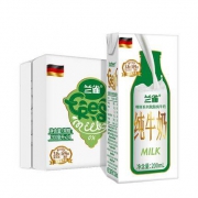 兰雀 德国原装进口 脱脂纯牛奶 早餐奶 200ml*24盒
