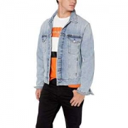 Calvin Klein JEANS 男式机车夹克白色沙滩